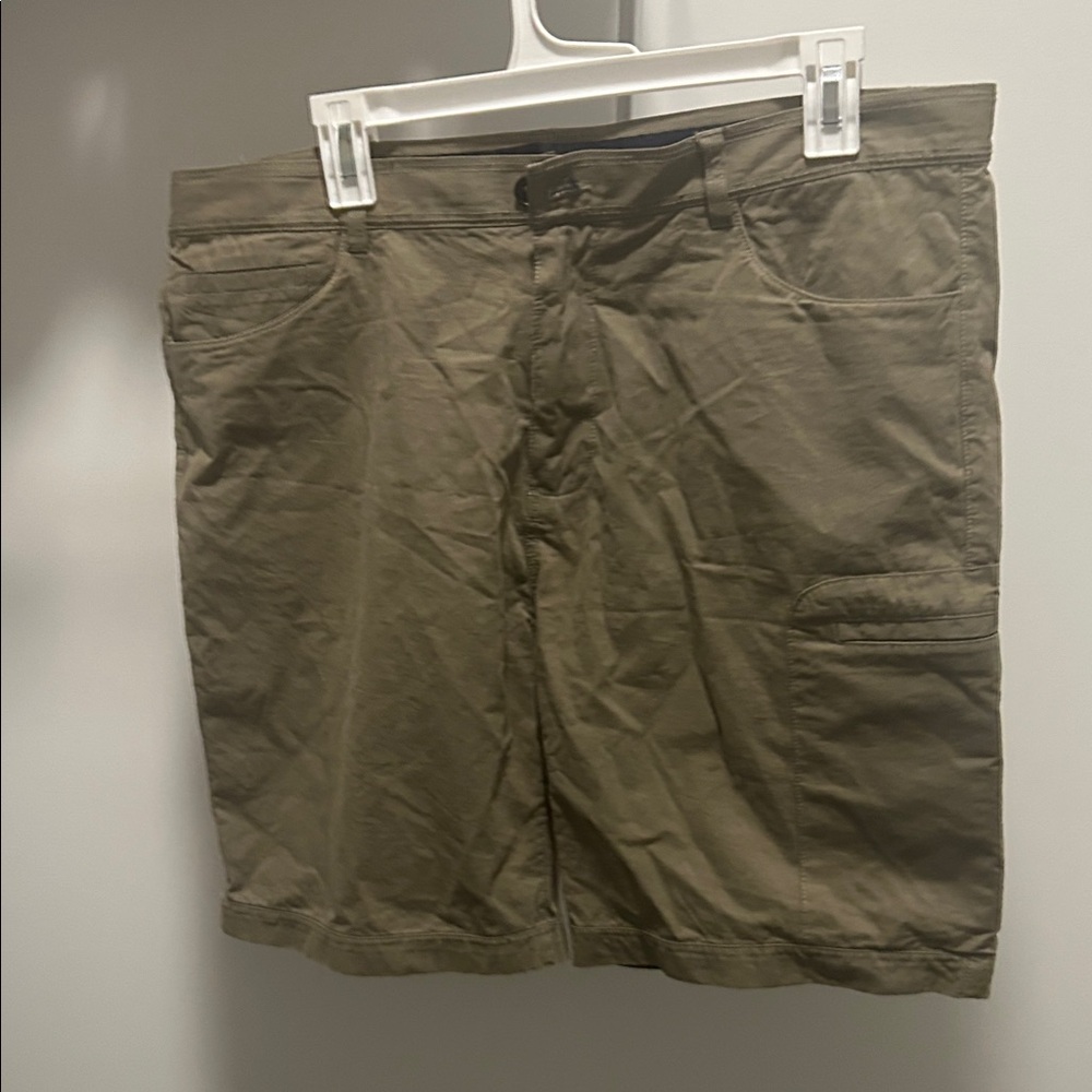 Men's Tanish Green WRK Shorts Waist (36)